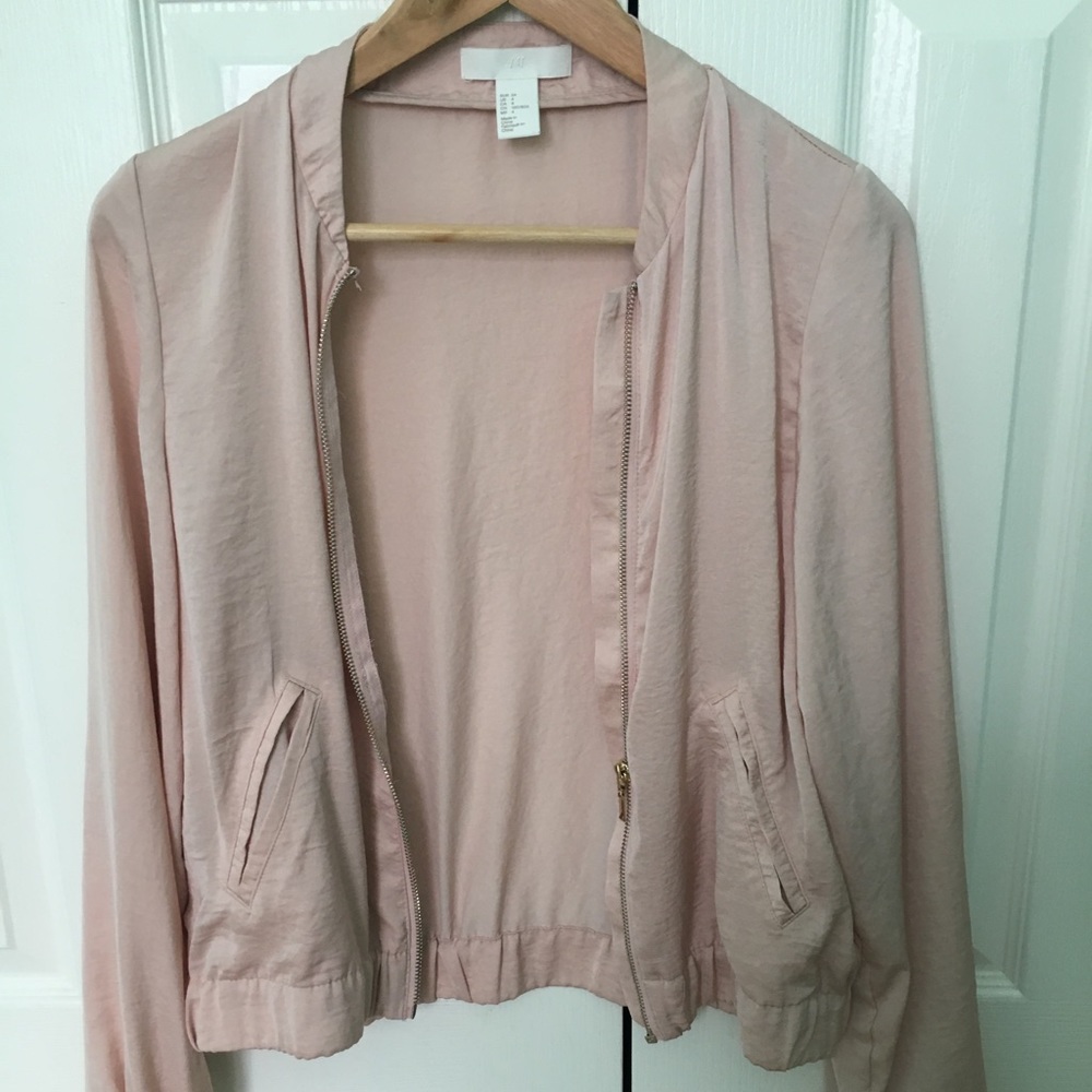 H&M pink jacket